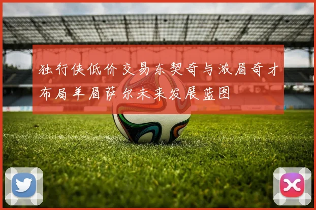 独行侠低价交易东契奇与浓眉奇才布局羊眉萨尔未来发展蓝图